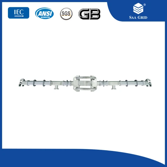 36kv Venta caliente 33kv 35kv Fs Línea de aislador de caucho de silicona compuesto de alto voltaje Accesorios de aislador de brazo cruzado