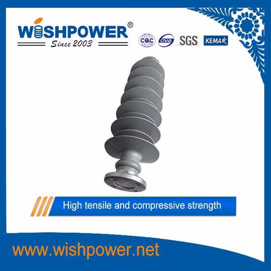 Tipo de poste aislante compuesto para seccionador o interruptor