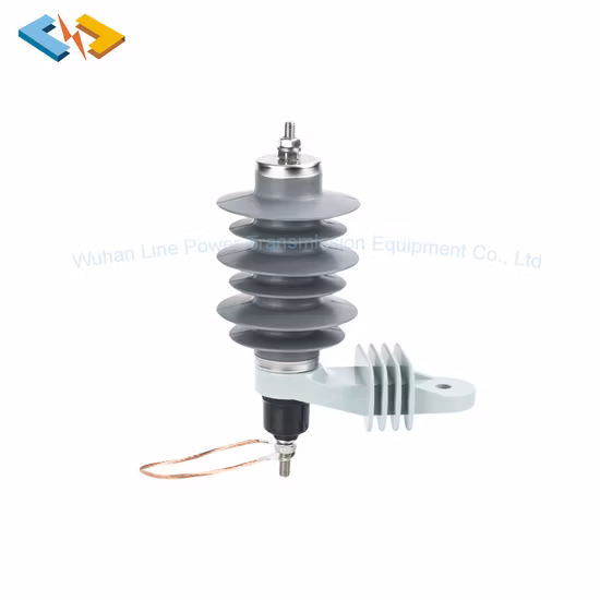 Pararrayos polimérico compuesto de fábrica china ZnO pararrayos 11kv